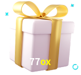 Receba seus bônus de boas-vindas no 77ox